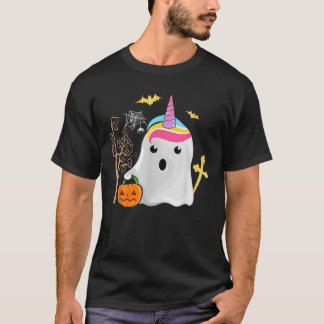 Boo Unicorn Halloween Unicorn Classic-konfekter T Shirt