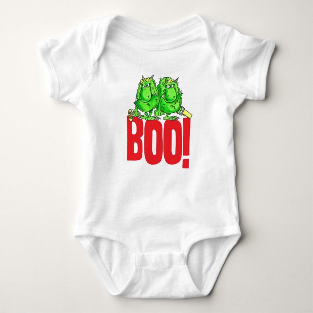 Boo (vit) t shirt (Framsida)