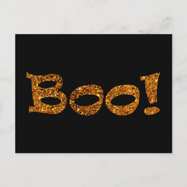 Boo! Vykort (Framsida)