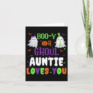 Boo-y eller Ghoul Auntie Kärlek du by Halloween Ma Kort