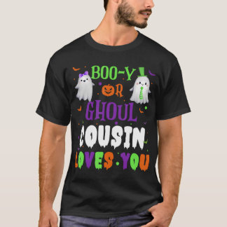 Boo-Y eller Ghoul kusin Kärlek du Baby Boo Hallowe T Shirt