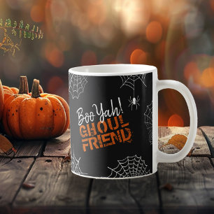 Boo Yah Ghoul Friend Halloween ID684 Kaffemugg