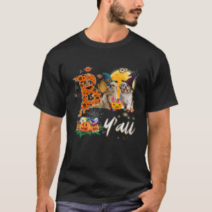 Boo Y'all Cute Shih Tzu Hund Kärlek Måne Hat Witch T Shirt