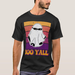 Boo Yall Halloween Funny Ghost T Shirt