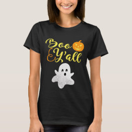 Boo Y'all Halloween Ghost T Shirt