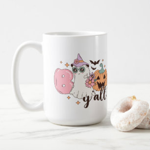 Boo Y'All Halloween Kaffemugg