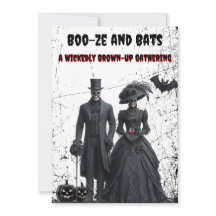 Boo-ze och Fladdermus Gothic Vuxen Halloween fest