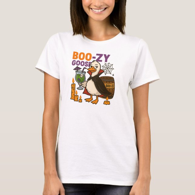 Boo-zy T Shirt (Framsida)