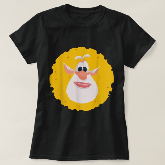 Booba Cheese Måne T Shirt (Design framsida)