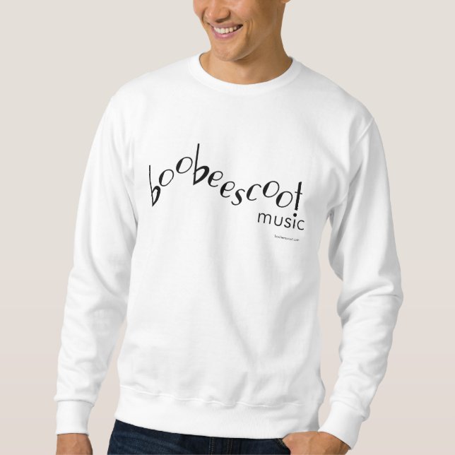 Boobeescoot musiktröja lång ärmad tröja (Framsida)
