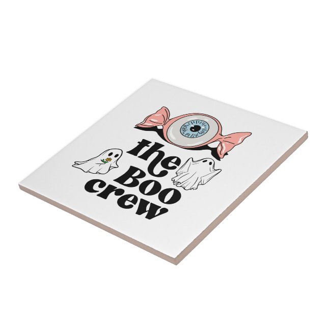 Boobesättningen | Spooktacular Halloween Squad Kakelplatta (Sidan)