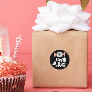 Boobesättningen   Spooktacular Halloween Squad Runt Klistermärke