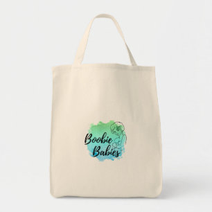 Boobie behandla som ett barn logotypen #2 tygkasse