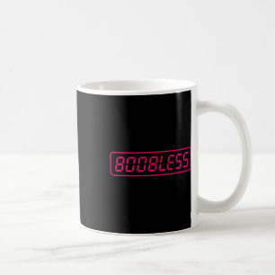 Boobless Funny Mastectomy Breast Surgery Ca Kaffemugg