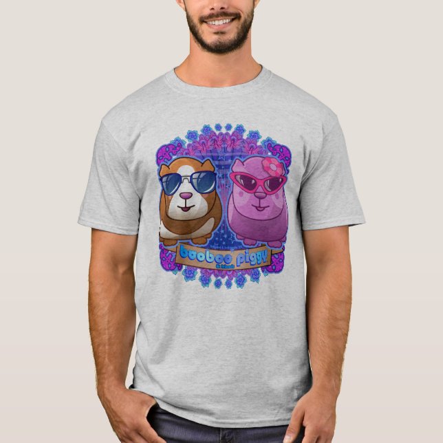 Booboo & Keekee Piggy i Coolan T Shirt (Framsida)