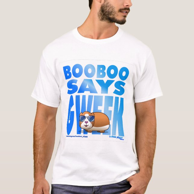 Booboo Says T-shirt-design i veckan T Shirt (Framsida)