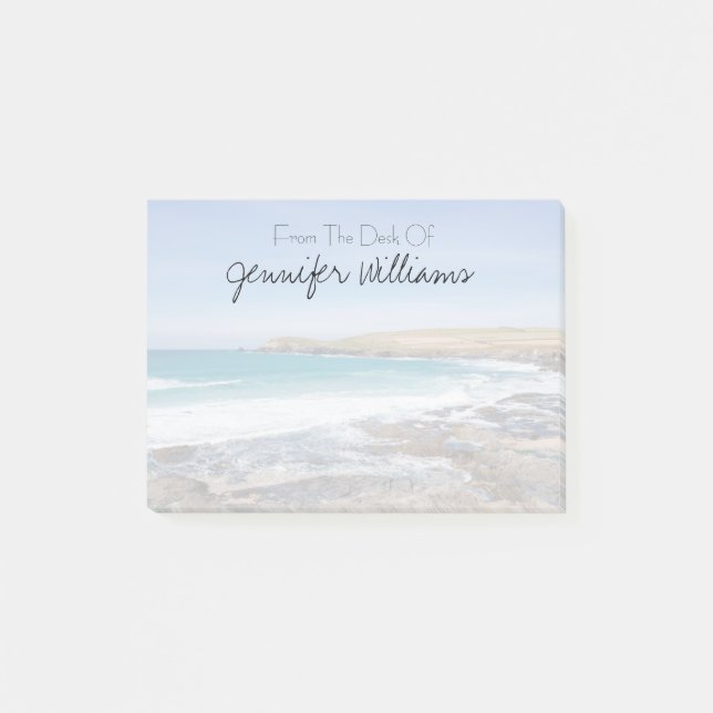 Boobys Bay Beach|England Post-it Block (Framsida)