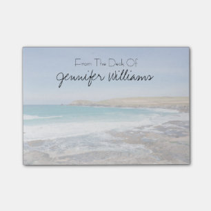 Boobys Bay Beach England Post-it Block