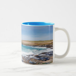 Boobys fjärdstrand England Två-Tonad Mugg
