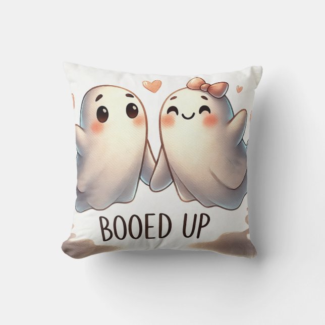 Booed upp Ghost-par Kudde (Framsida)