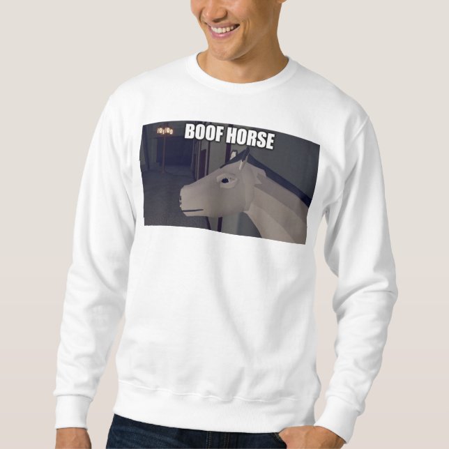 Boof Horse Sweatshirt (Framsida)