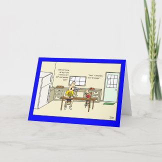 Booger Crunchies Birthday Card Kort