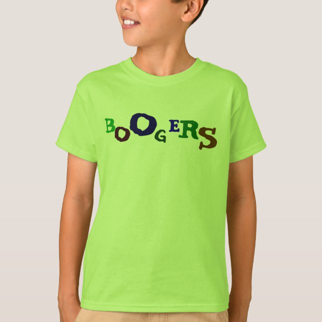 BOOGERS TEE SHIRT (Framsida)