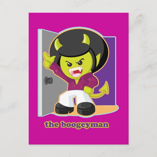 Boogeyman Vykort (Framsida)