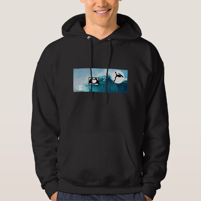 Boogie/Bodyboard Hoodie (Framsida)