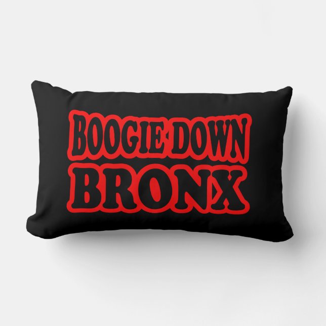 Boogie Down Bronx, NYC Lumbarkudde (Framsida)