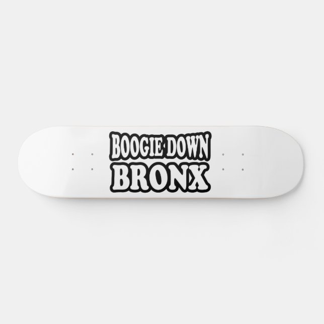 Boogie Down Bronx, NYC Old School Skateboard Bräda 18 Cm (Horz)
