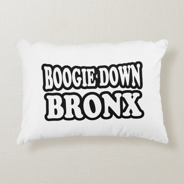 Boogie Down Bronx, NYC Prydnadskudde (Framsidan)