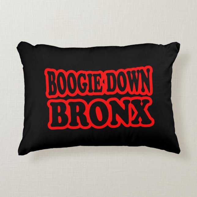 Boogie Down Bronx, NYC Prydnadskudde (Framsidan)