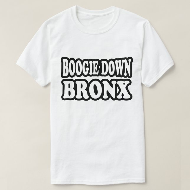 Boogie Down Bronx, NYC T-shirt (Design framsida)