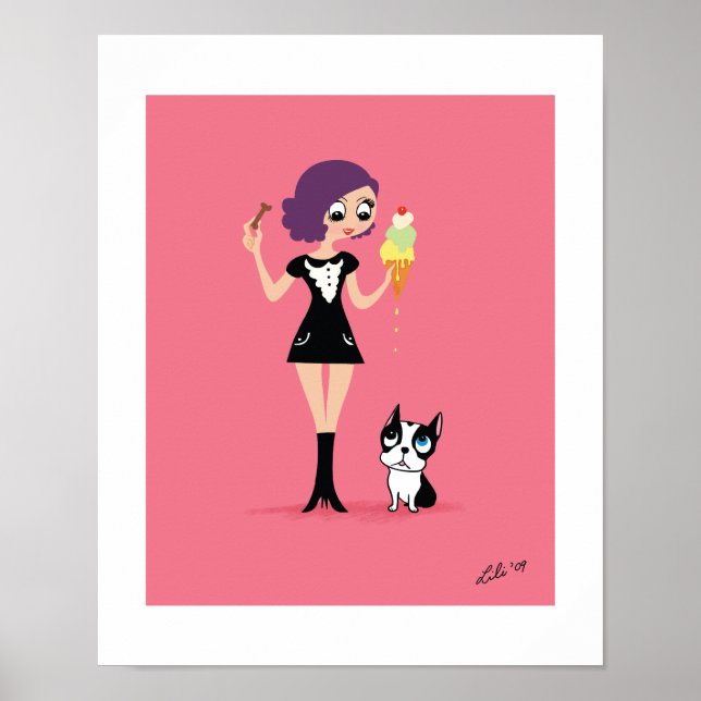 Boogie Kärlek Beasley Poster (Framsidan)