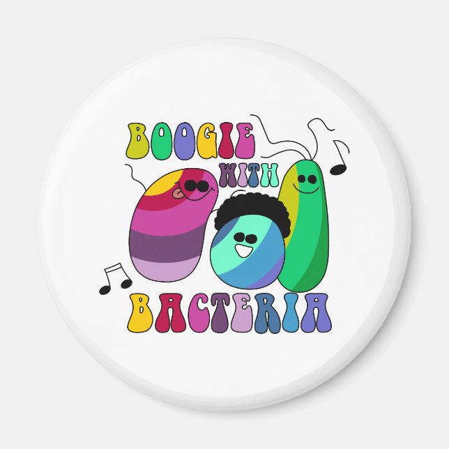 Boogie med Bacteria Magnet (Framsidan)