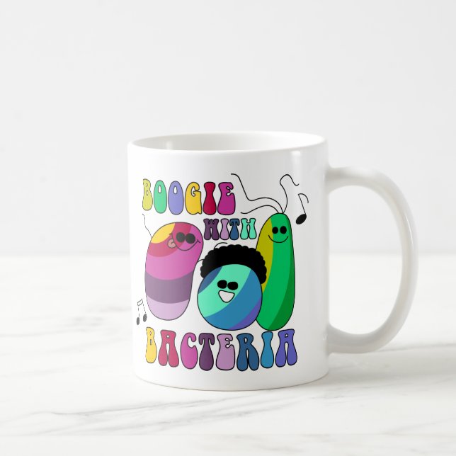 Boogie med bakterier kaffemugg (Höger)