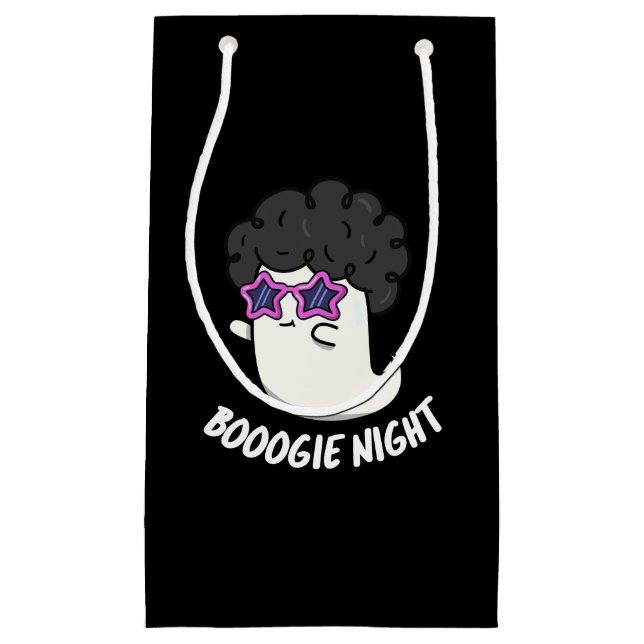 Boogie Night Funny Disco Ghost Pun Dark BG (Framsidan)