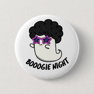 Boogie Night Funny Halloween Ghost Pun Knapp