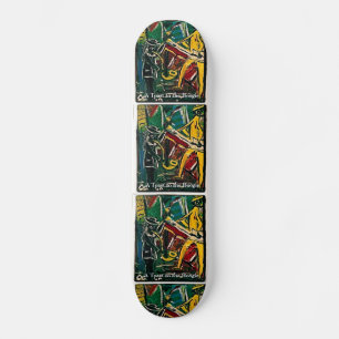 BOOGIE OLD SCHOOL SKATEBOARD BRÄDA 18 CM