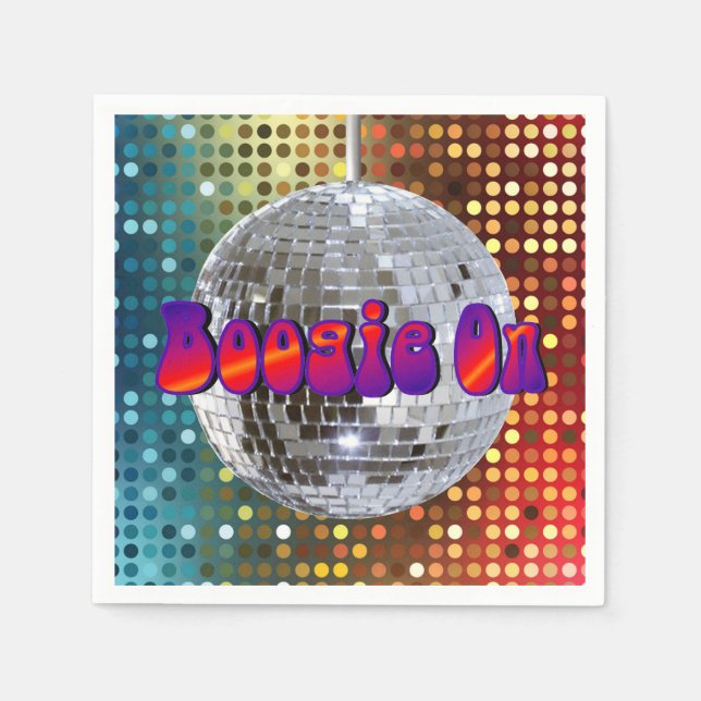 Boogie på! 2 pappersservett (Framsidan)