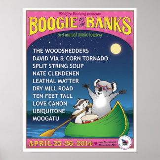 Boogie på Banker 2014-poster Poster