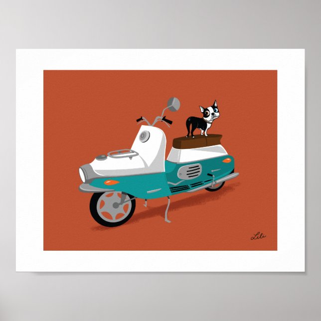 Boogie på Cezeta Poster (Framsidan)