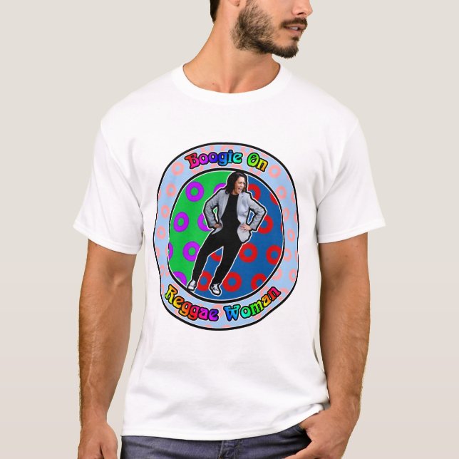 Boogie på Kamala T Shirt (Framsida)