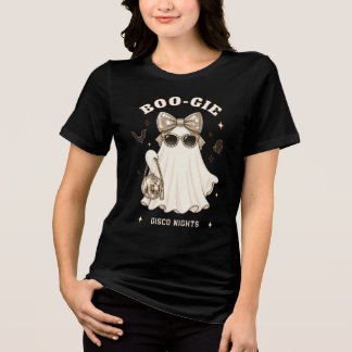 Boogie-spöke med Disco-bågväskor & Solglasögon T Shirt