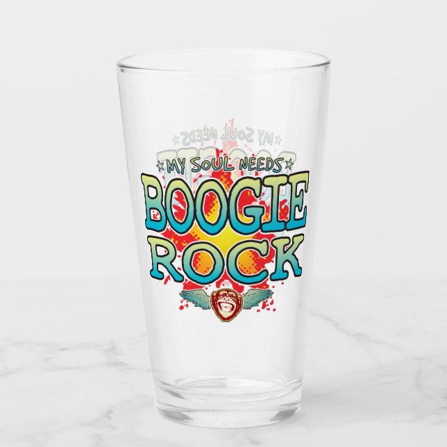 Boogie Sten Soul Glass Tumbler Glaskopp (Framsida)
