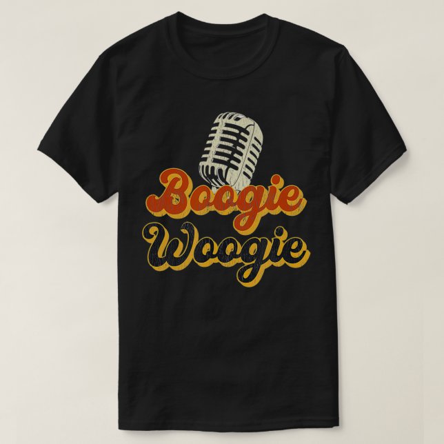 Boogie Woogie Dancing Party Design for dancers T Shirt (Design framsida)