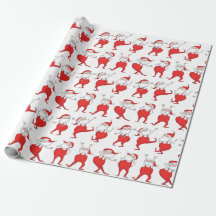 Boogie Woogie Jultomten jul Gift Wrap