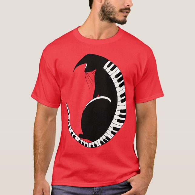 Boogiekatt Tee Shirt (Framsida)