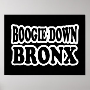 Boogien besegrar Bronx, NYC Poster